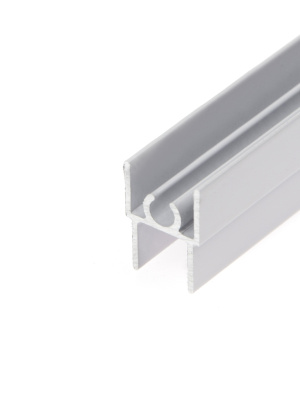 2.AL`OK Профиль горизонт. верх., Белый глянец (6м)